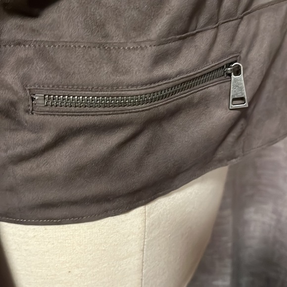 NWT Anthropologie Hutch grey moto jacket - Picture 5 of 13